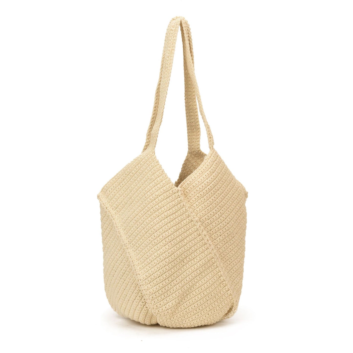 High-grade Crochet Large Capacity High Quality Commuter Woven Women's Shoulder Bag
