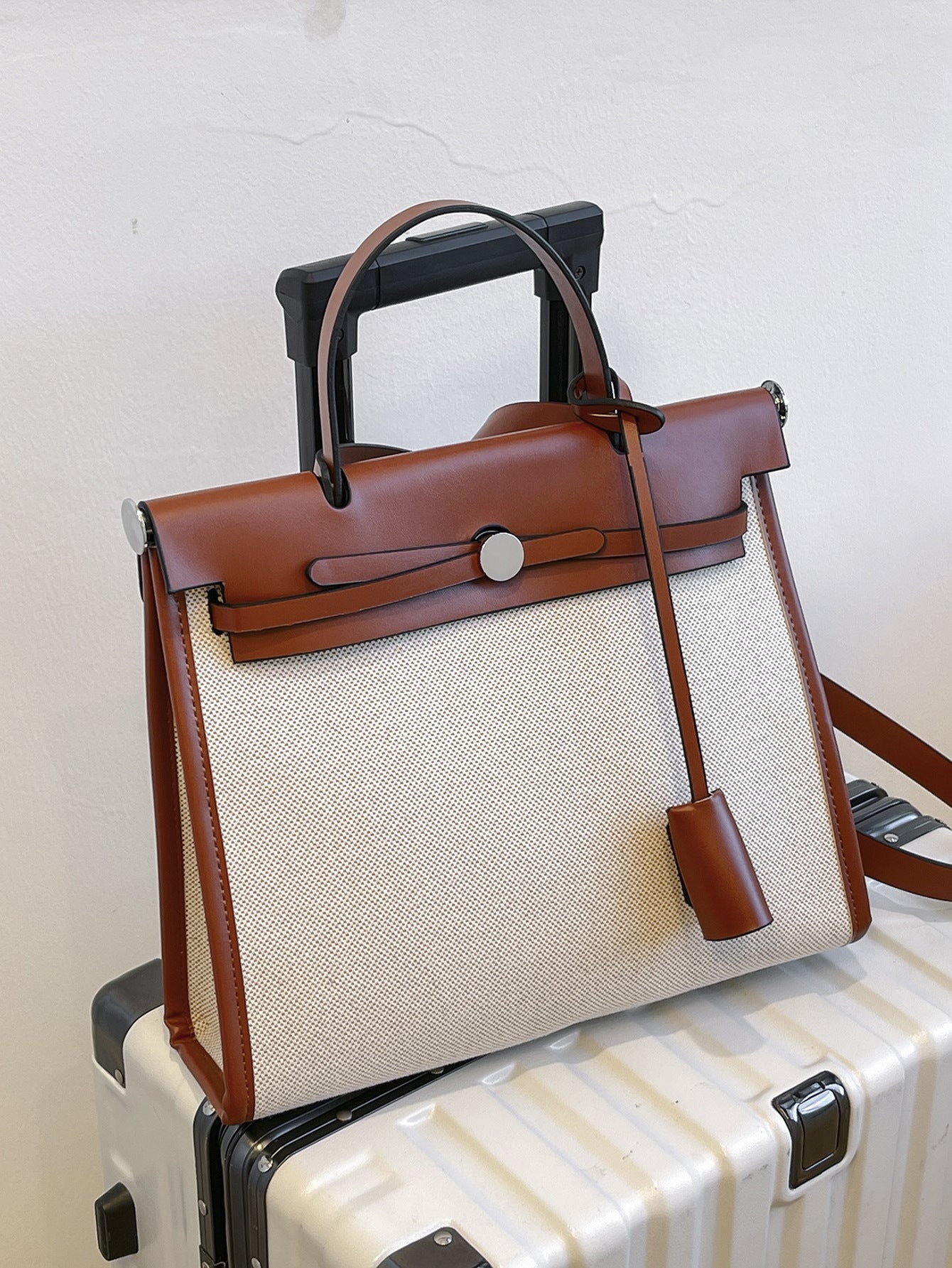 Women's Fashion Kelly Canvas High-grade Retro Trendy Bags