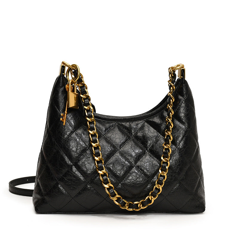 Women's Design Light Luxury Fashion Rhombus Chain Bags