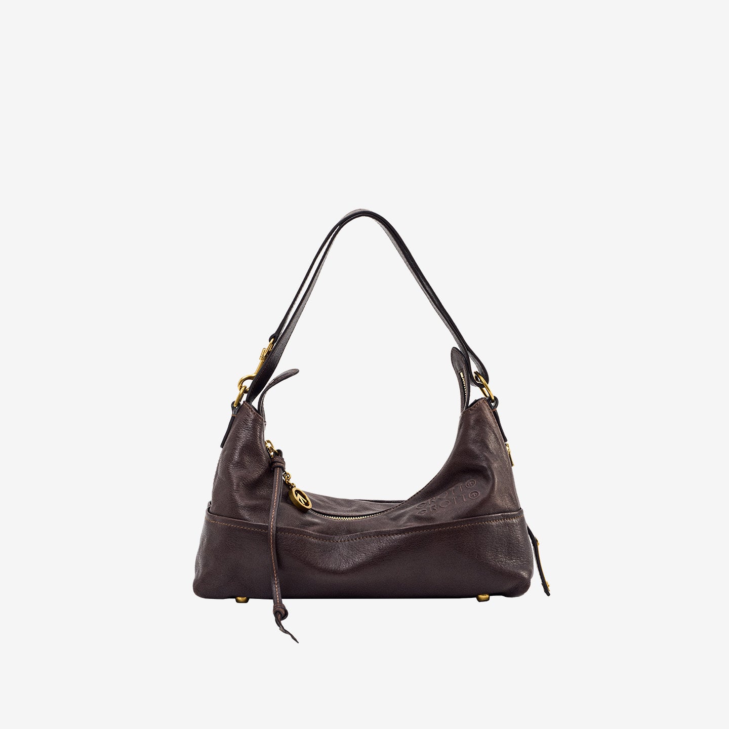 Le Cowhide Leather Large Capacity Commuter Women's Shoulder Bag