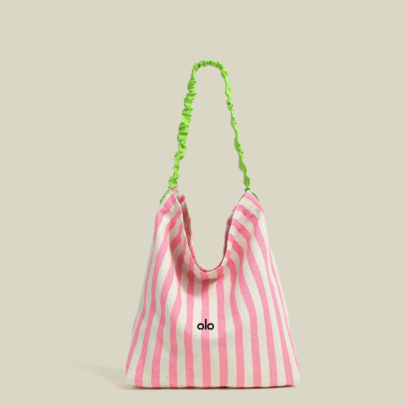 Large Capacity Canvas Female Idle Style Women's Shoulder Bag