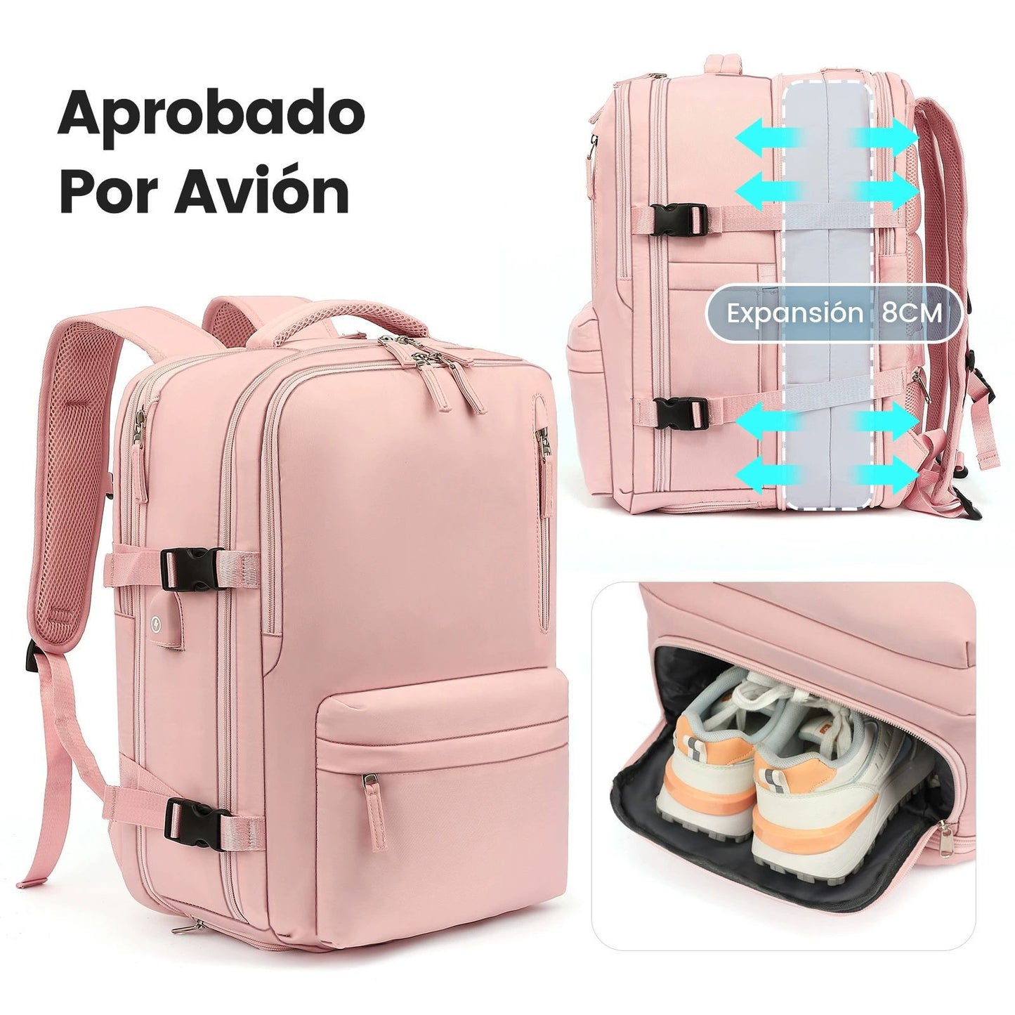 Women's & Men's Expansion Simple Large Capacity Bags