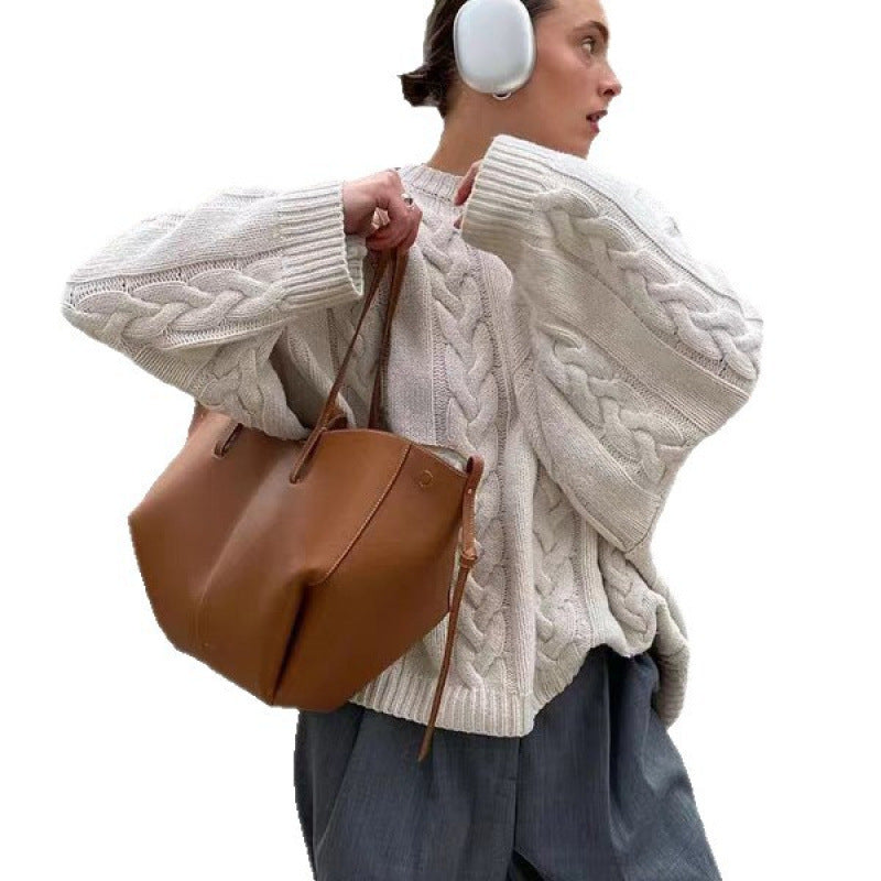 Large Capacity Underarm Vintage For Christmas Women's Handbag