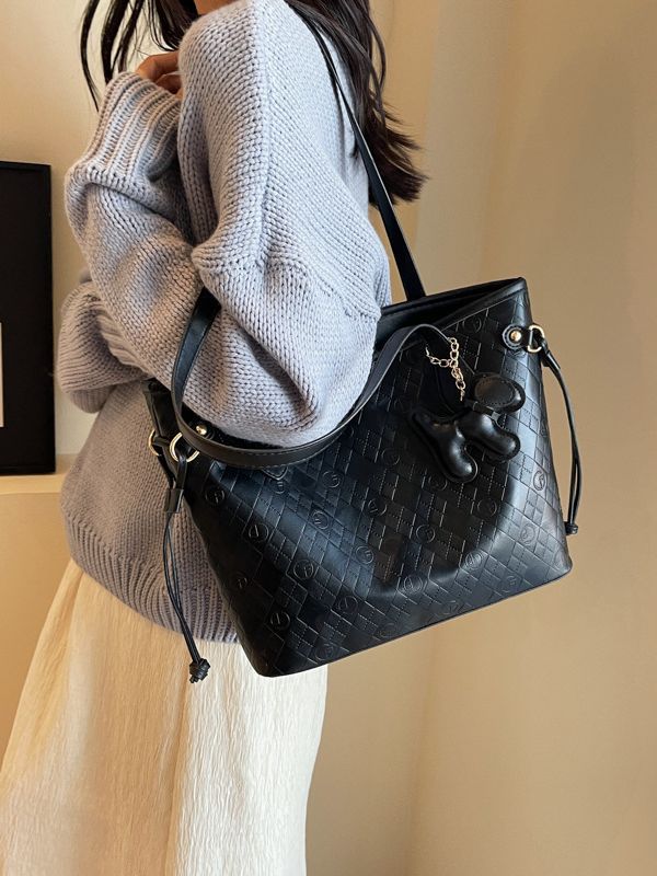 Women's Large Capacity Autumn Versatile Fashion For College Shoulder Bags