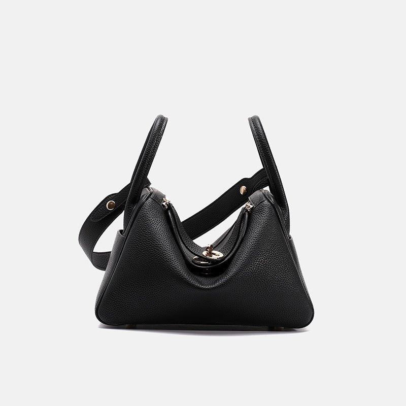 Lindy Classic Fashion Litchi Pattern Portable Bags