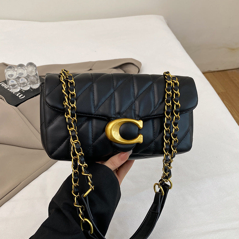 Creative Women's High-grade Rhombus Chain Fashionable Women's Messenger Bag
