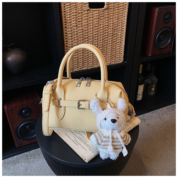 Women's Simple Lychee Pattern Hand Fashion High-grade Bags