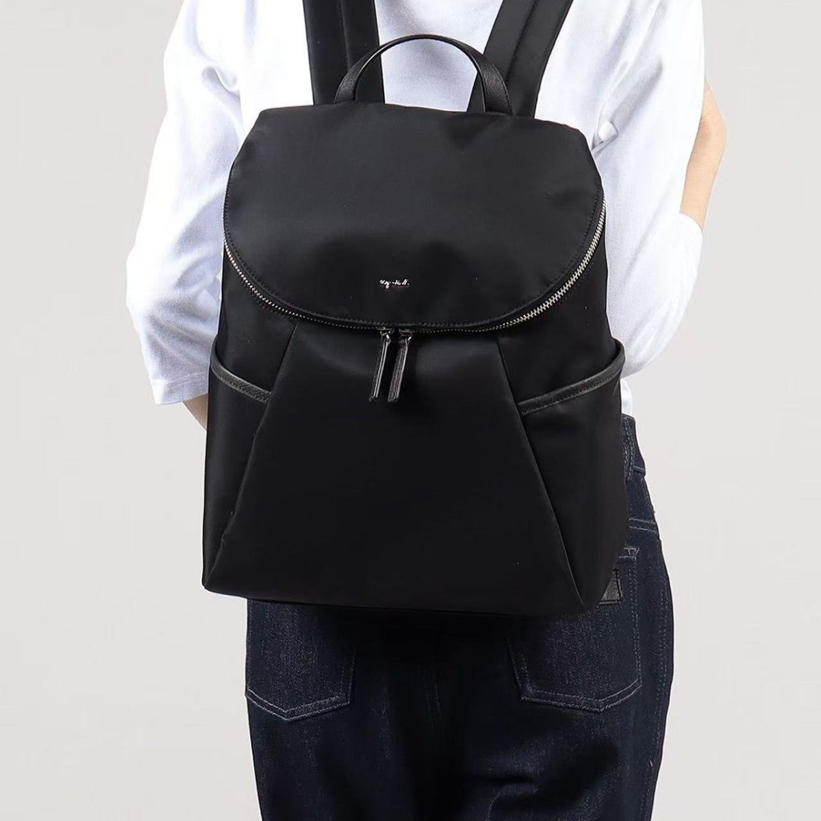 Women's Simple Large Capacity High College Two-piece Women's Backpack
