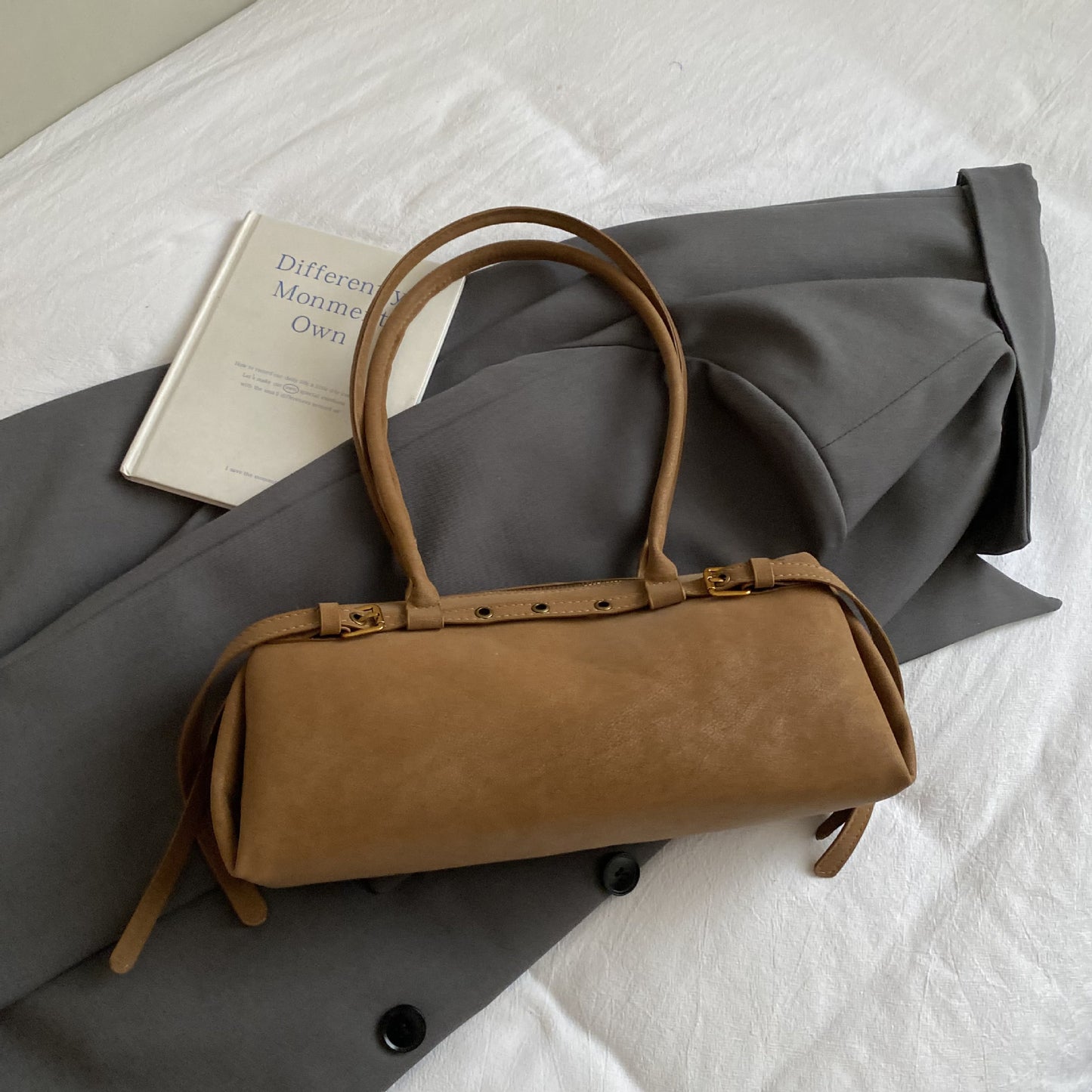Style Retro Minority Portable Baguette Female Stylish Unique Bags
