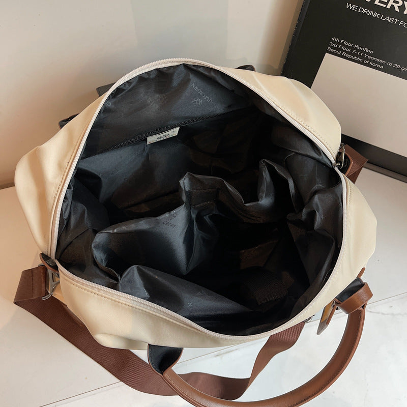 Women's Large Capacity Portable Short Distance Duffel Lightweight Yoga Travel Bags