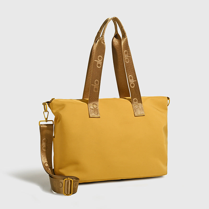 Women's Simple Yoga Fitness Fashion One Solid Women's Shoulder Bag
