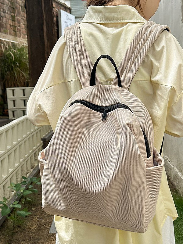 Fashion Popular Simple Female Commuter Lightweight Leisure Backpack