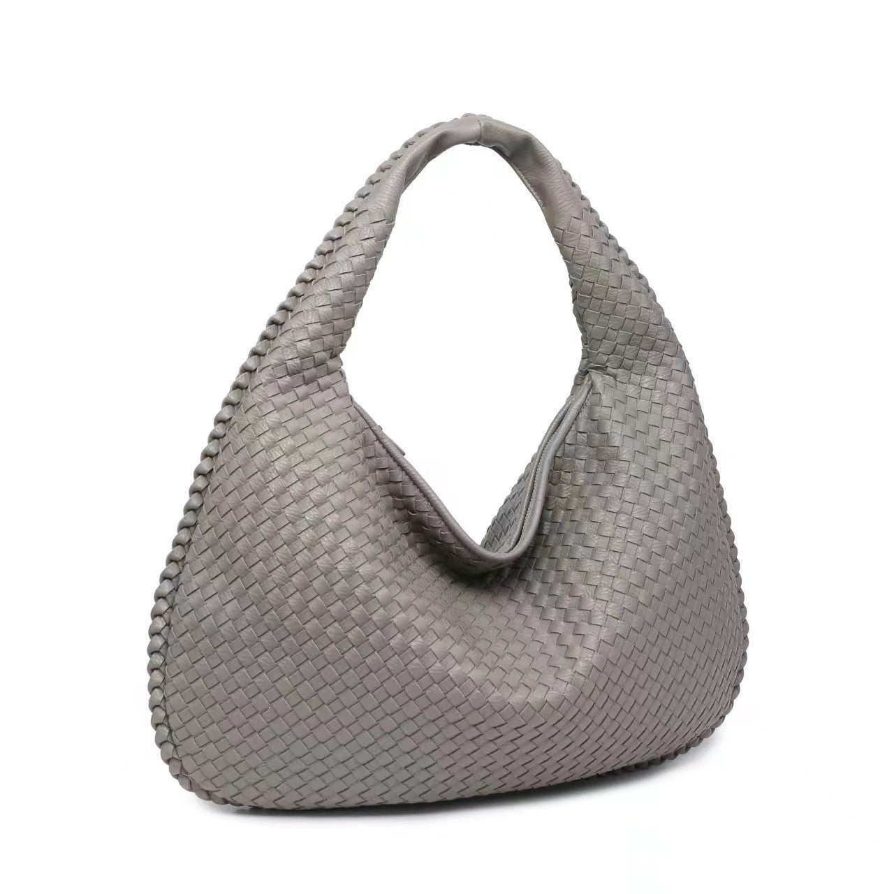 Women's Crescent Woven Large Capacity Simple Bags