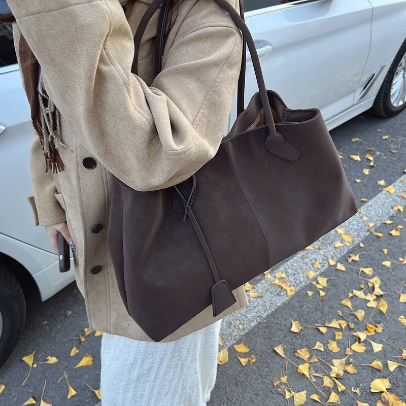 Women's Korean Large Capacity Commuter Leisure Lazy Travel Bags