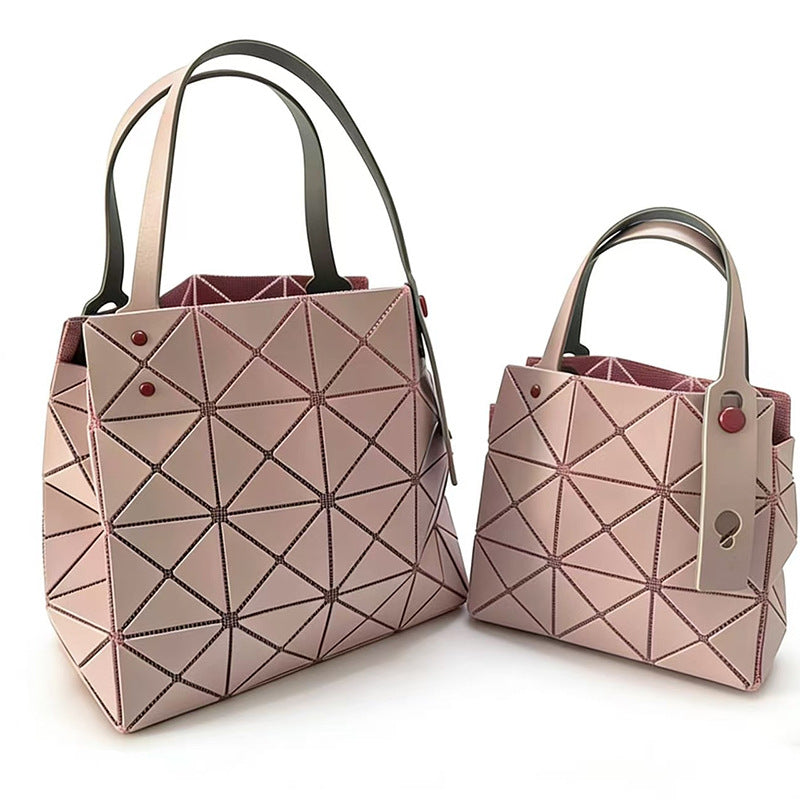 March House Color Nail Diamond Box Geometric Rhombus Macaron Women's Handbag