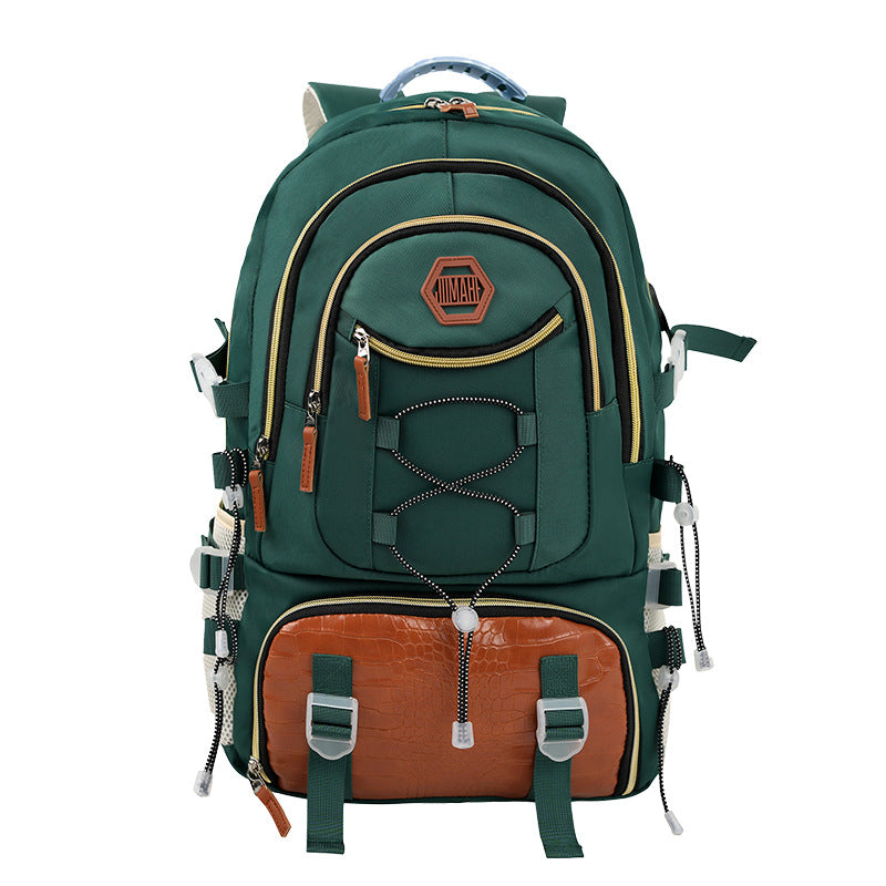 Large Capacity High Sense Hiking Oxford Leisure Backpack