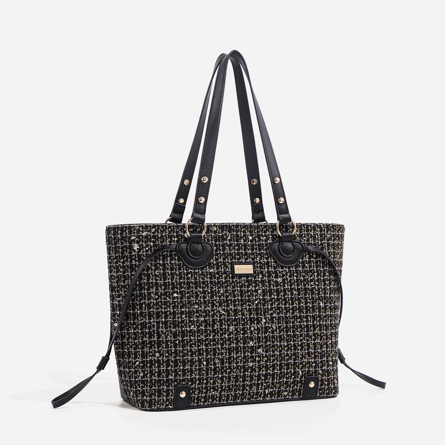 Mi Portable Embroidered Commuter Large Capacity Women's Handbag