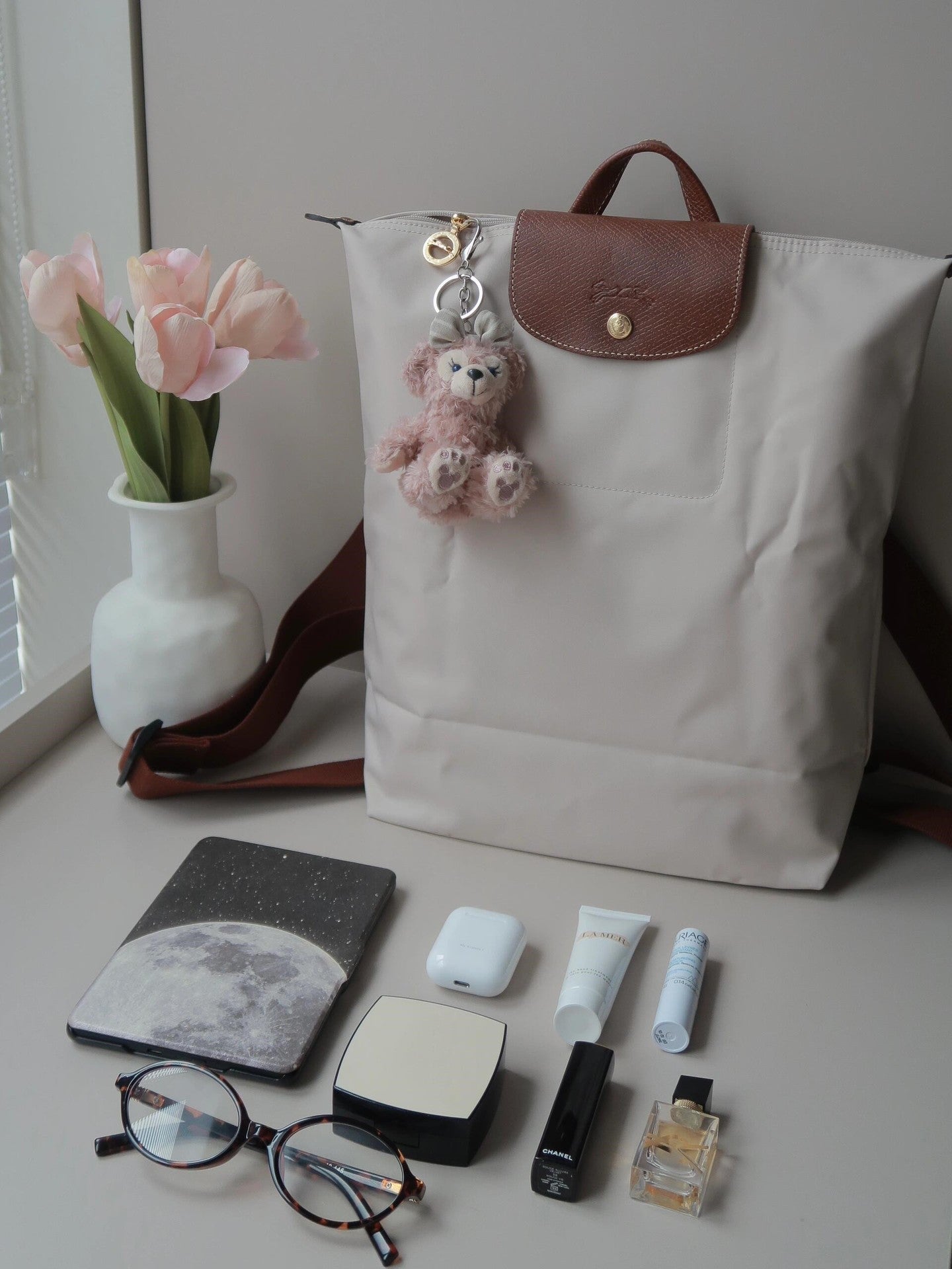 Large Capacity Folding Leisure Macaron Commuter Women's Backpack