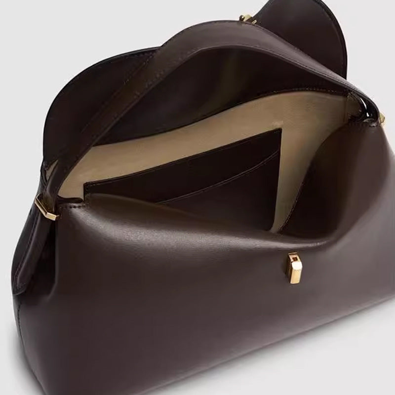 Women's Large Capacity Affordable Luxury Fashion Niche Leather Women's Messenger Bag