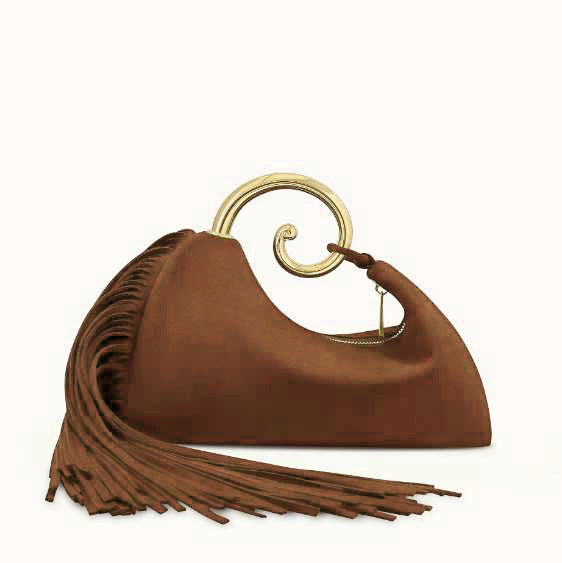 Banquet Fashion Premium Tassel Urban Commuter Suede Women's Shoulder Bag