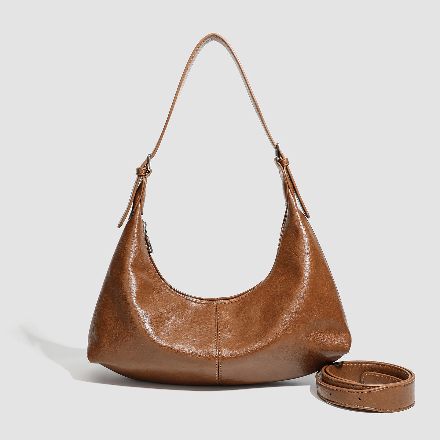 Women's Fashion Retro High-grade French Stick Dumpling Bags