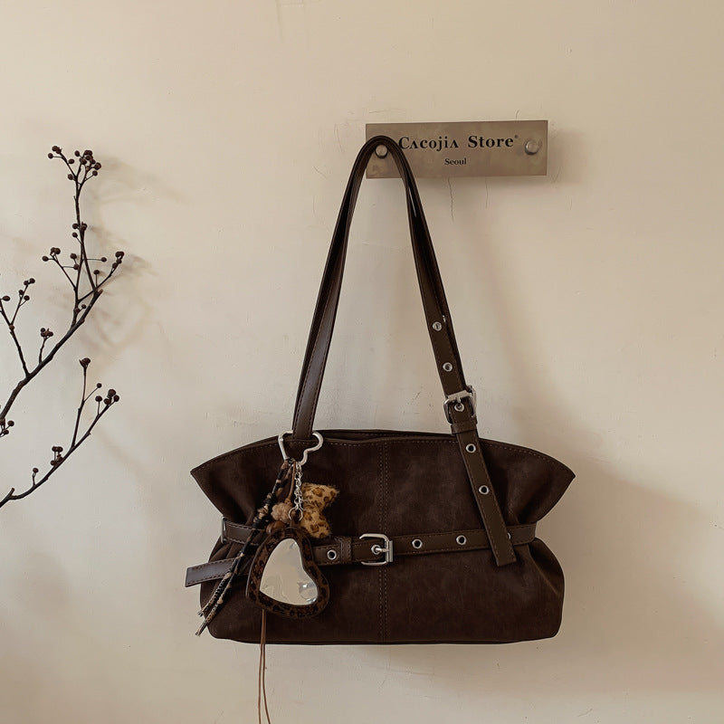 Vintage Good-looking Large Capacity Totes Trendy Underarm Bag