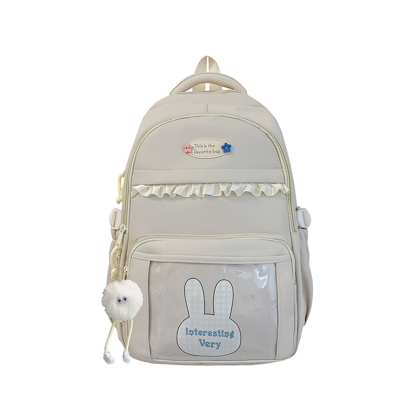 Style Niche Junior High Female Cute Leisure Backpack
