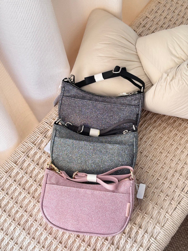 Shiny Crescent Large Capacity Trendy Date Bags