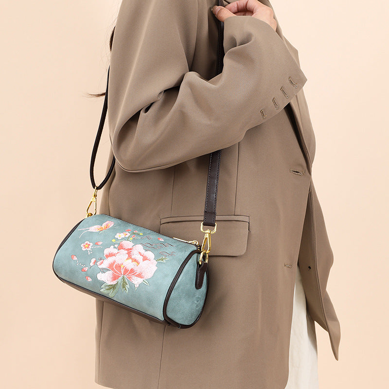 Textured Ethnic Style Embroidered Mother Chinese Bags