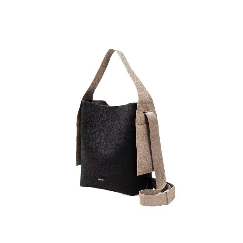 Women's Mountain Genuine Leather High-grade Large Size Tote Bag