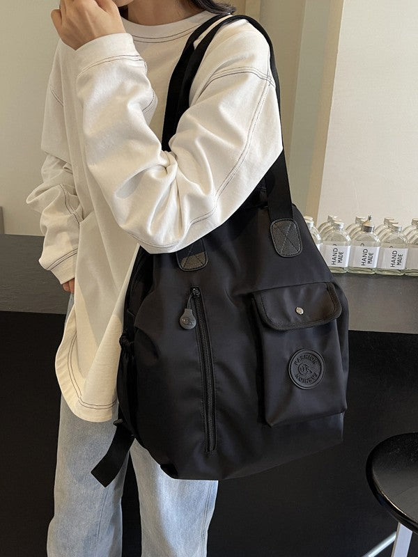 Popular Autumn High-grade Simple Large Capacity Leisure Backpack