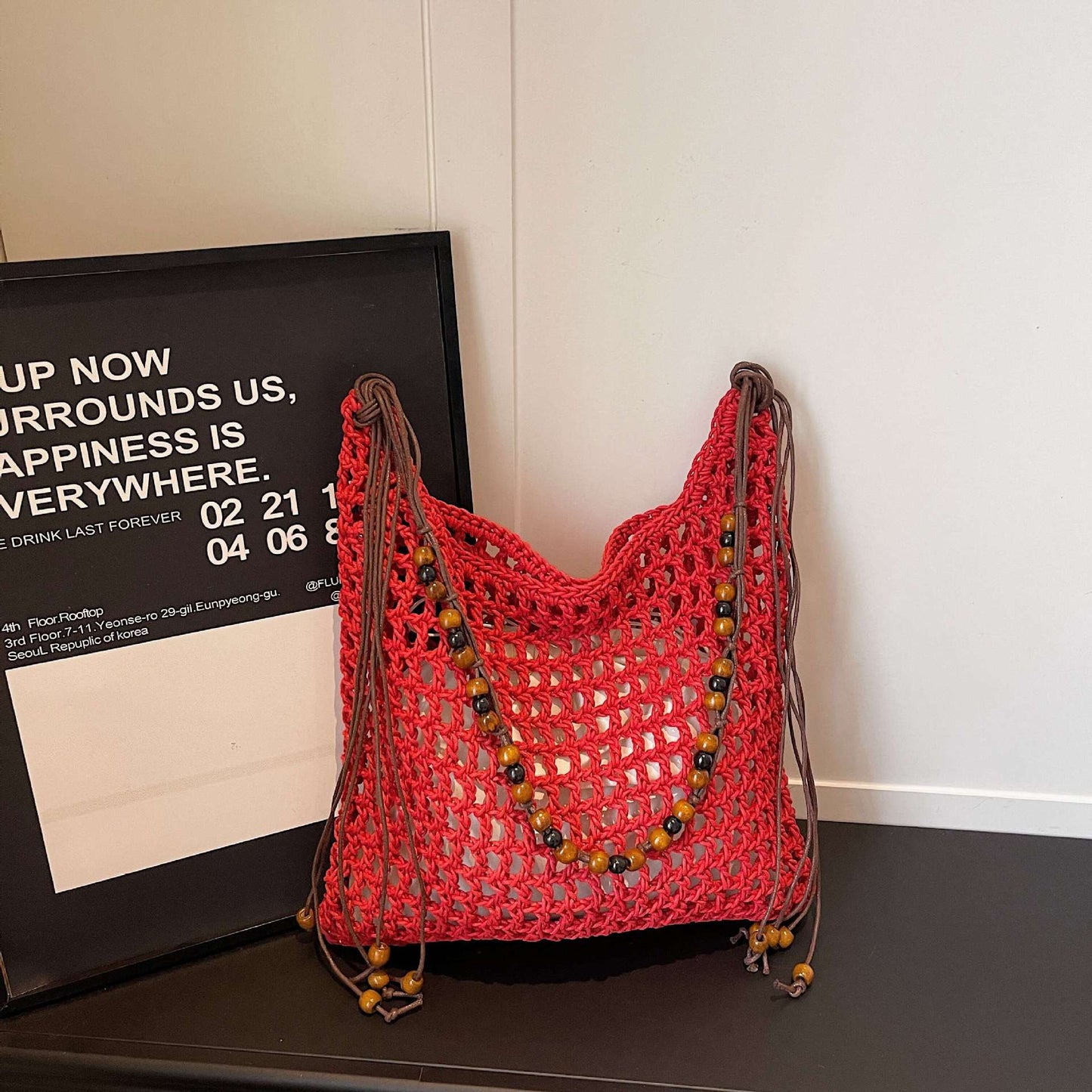 Women's Seaside Holiday Hand-woven Fashion Large Capacity Women's Handbag