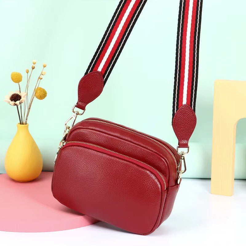 Women's Genuine Leather Soft First Layer Cowhide Women's Shoulder Bag