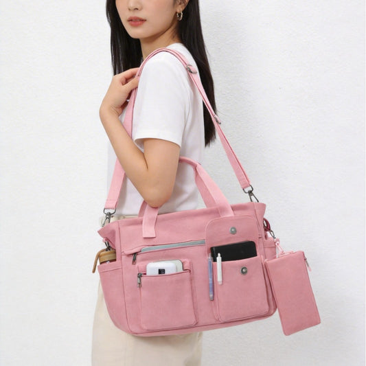 Women's Large Capacity Brief College Teacher Women's Shoulder Bag