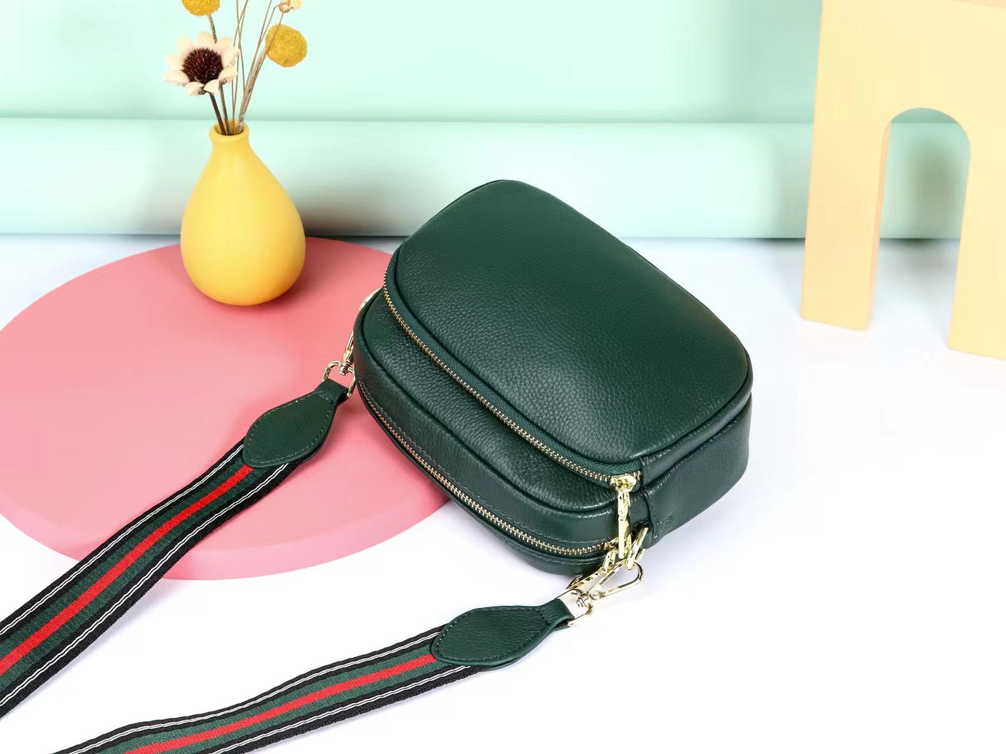 Women's Genuine Leather Soft First Layer Cowhide Women's Shoulder Bag