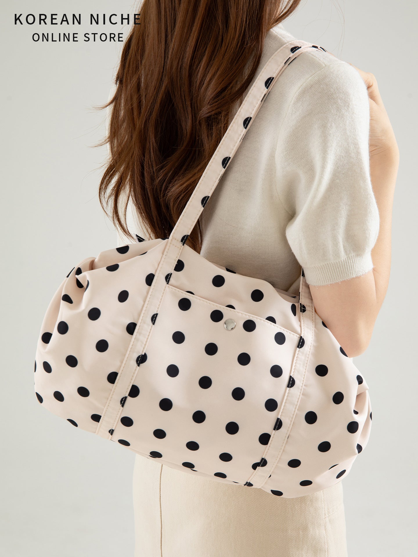 Korean High-grade Polka Dot Design Versatile Bags