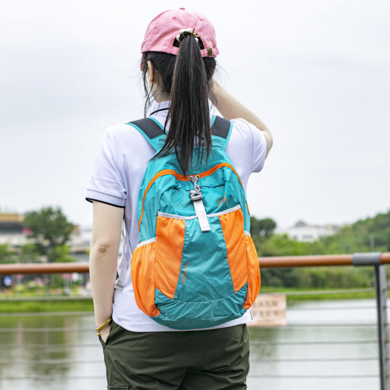 Graceful Classy Summer Lightweight Folding Portable Sports Backpack