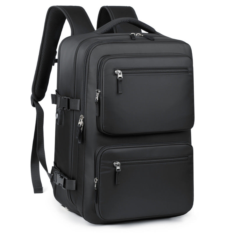 Women's & Men's Simple Large Capacity Business Computer Short Leisure Backpack