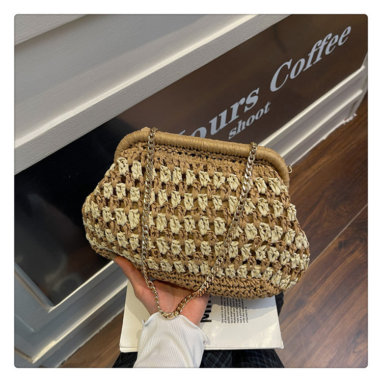 Women's Fashion Vacation Seaside Cloud Good-looking Hollow Bags