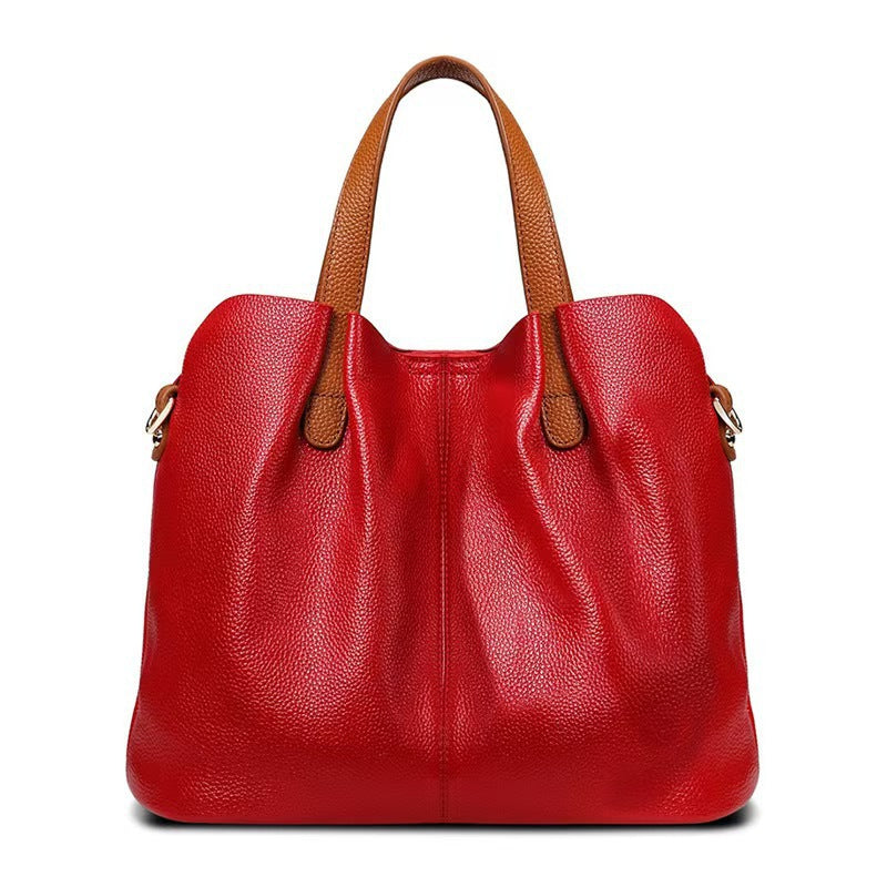 Fashion Large Capacity Niche High-grade Contrast Color Trendy Women's Messenger Bag