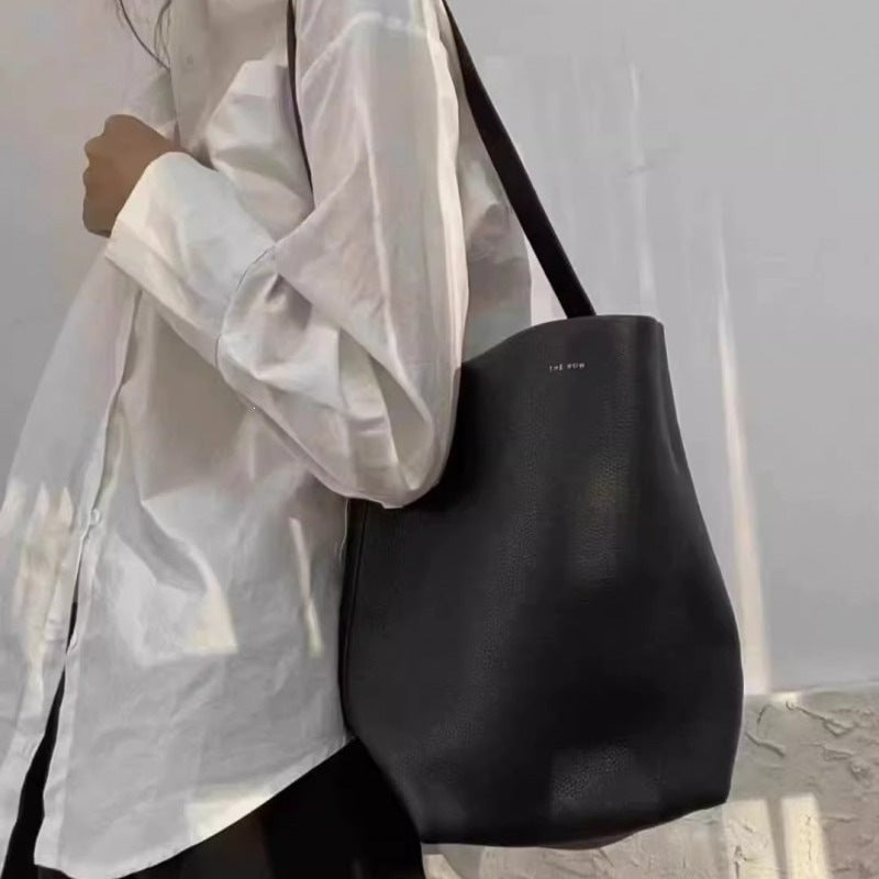 Underarm Leather Large Capacity High Sense Shoulder Bags