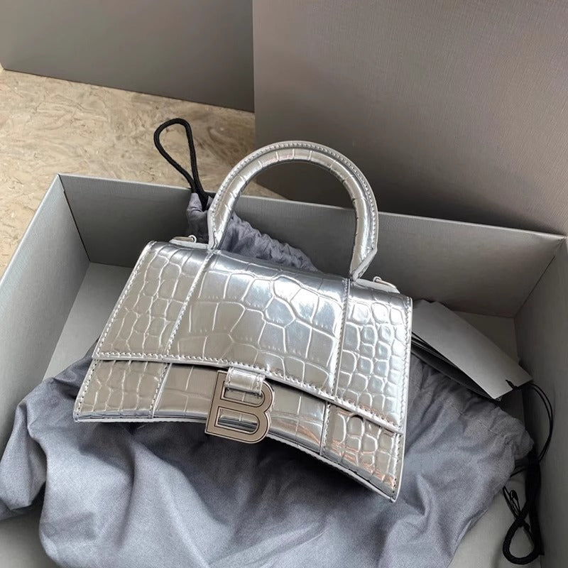 Women's Genuine Leather High Sense Cowhide Version Crocodile Pattern Women's Handbag