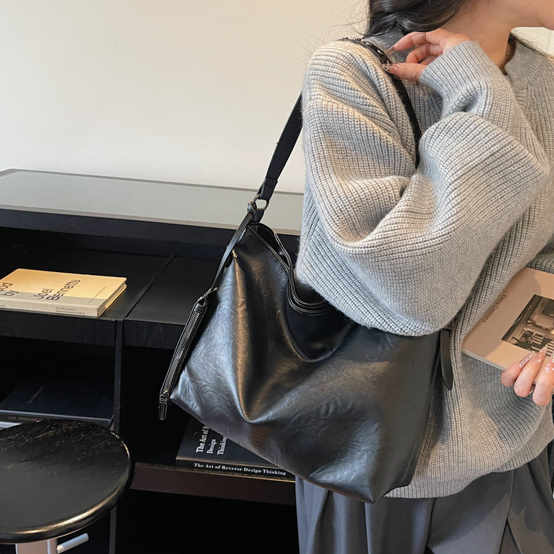Women's Simple Retro Style Fashionable Personality Fashion Tote Bag