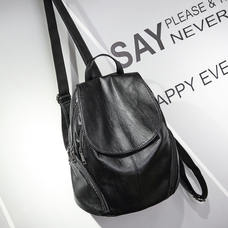 Women's Summer Korean Fashionable Large Capacity Soft Travel Bags