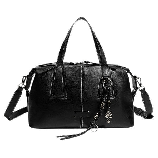 Ear Boston Medium Retro Large Capacity Women's Handbag