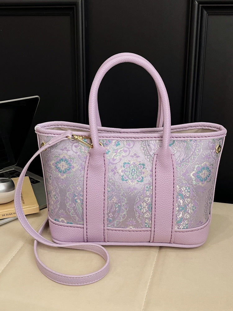 Handmade Self-made Cloth Material Chinese Style Embroidery Tote Bags