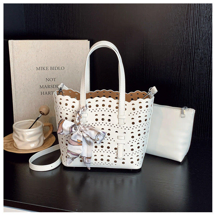 Women's Summer Hollow Fashion Korean Style Portable Women's Shoulder Bag