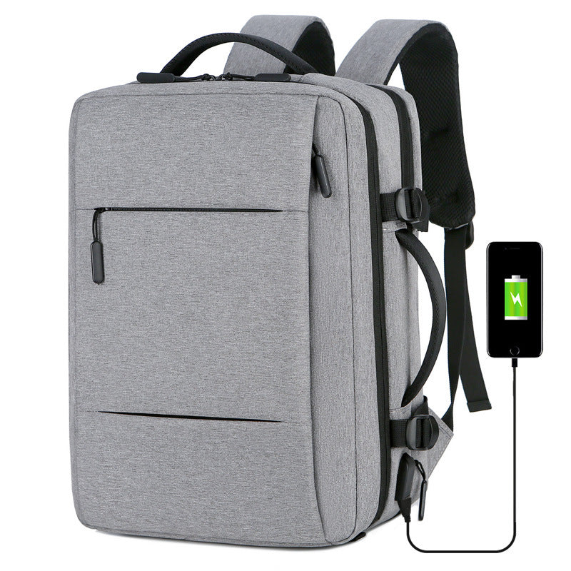Men's Business Printed High-grade Large Capacity Computer Leisure Backpack