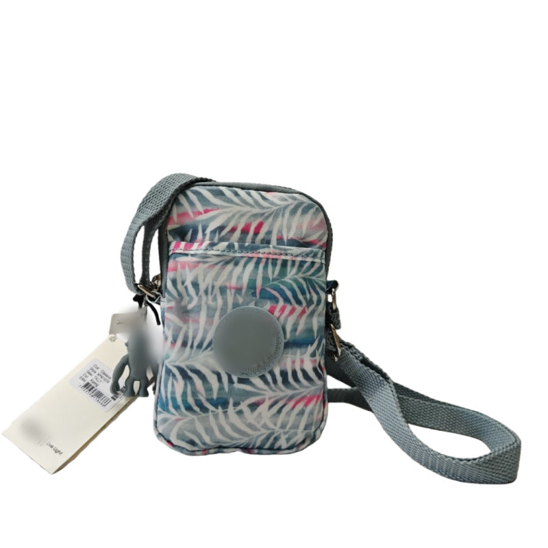 Women's & Men's Monkey Mobile Nylon Waterproof Fashion Lightweight Women's Messenger Bag