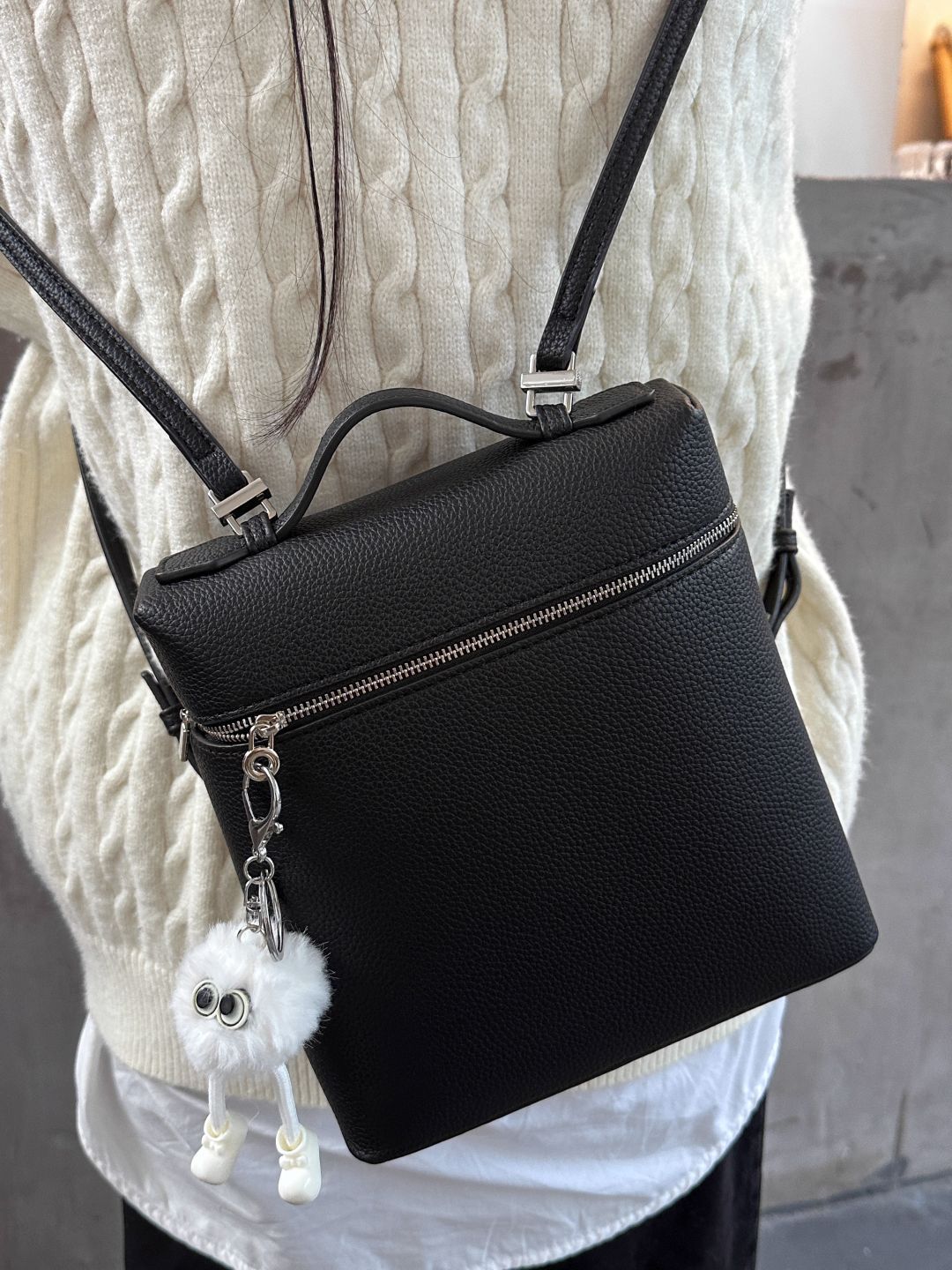 Women's Leather High Sense Design College Commuter Light Bags